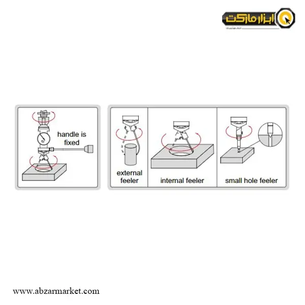 مرکز یاب اینسایز داخل سنج و خارج سنج ساعتی (با گارانتی شرکتی) مدل 3-2385