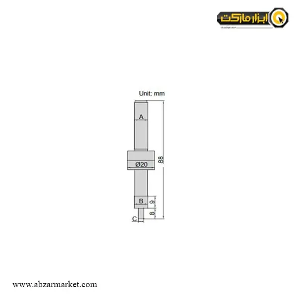 گوشه یاب مکانیکی اینسایز مدل 4-6562 گوشه یاب مکانیکی اینسایز مدل 4-6562