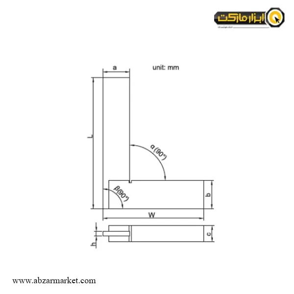 گونیا صنعتی لبه دار آکاد 150x100 میلی متر مدل 02-006-845