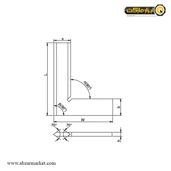 گونیا مویی آکاد 150x100 میلی متر مدل 00-006-832