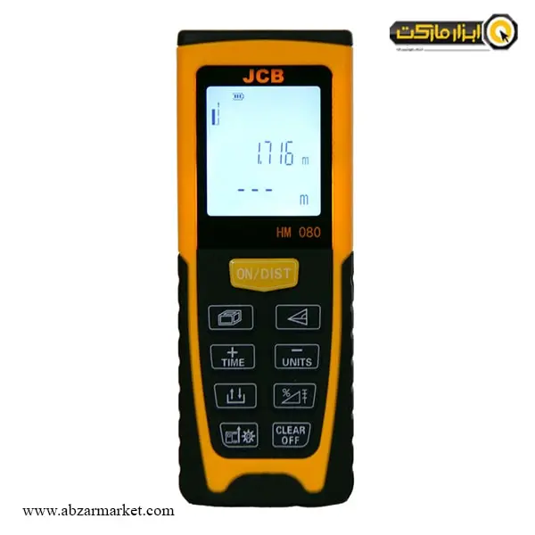 متر لیزری جی سی بی 80 متری مدل HM080 متر لیزری جی سی بی 80 متری مدل HM080