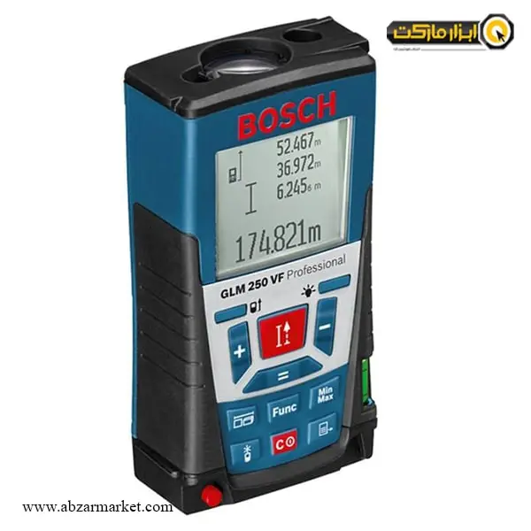 متر لیزری بوش 250 متری مدل GLM 250 VF متر لیزری بوش 250 متری مدل GLM 250 VF