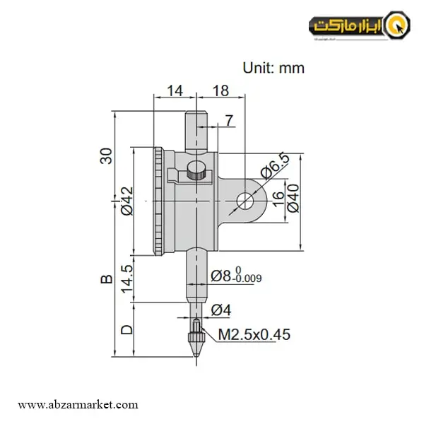 ساعت اندیکاتور اینسایز (با گارانتی شرکتی) مدل 5-2311