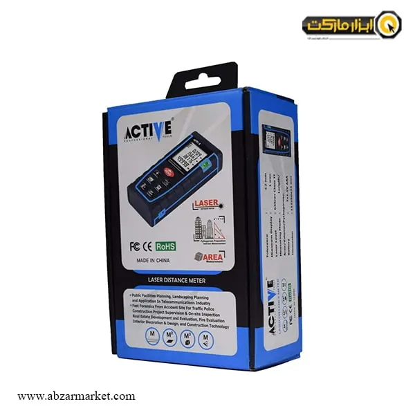 متر لیزری اکتیو 40 متری مدل AC-6640E متر لیزری اکتیو 40 متری مدل AC-6640E