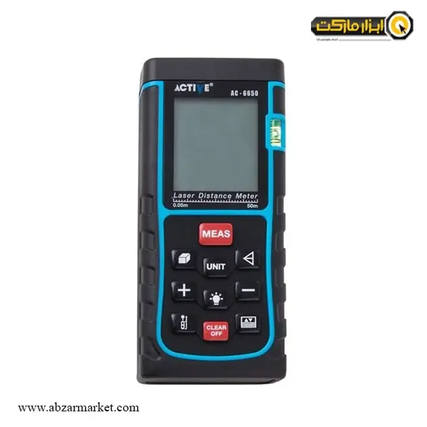 متر لیزری اکتیو 50 متری مدل AC-6650 متر لیزری اکتیو 50 متری مدل AC-6650