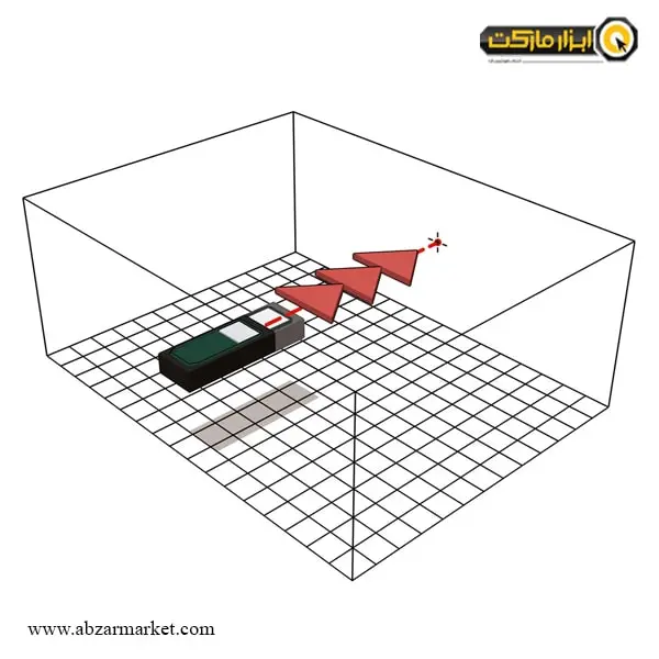 متر لیزری متابو 60 متری مدل LD 60