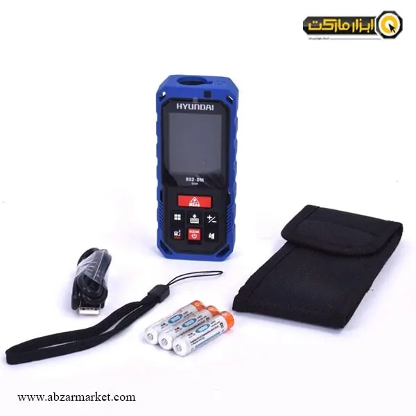 متر لیزری هیوندای 80 متری مدل DM-802