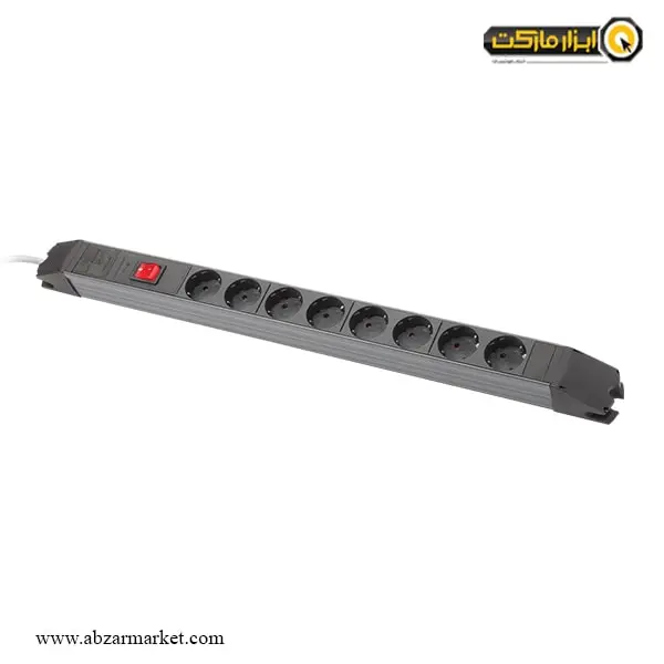 هشت خانه رک مونت کلید دار پارت الکتریک مدل PRT 2252 هشت خانه رک مونت کلید دار پارت الکتریک مدل PRT 2252