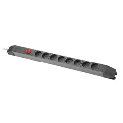 هشت خانه رک مونت کلید دار پارت الکتریک مدل PRT 2252