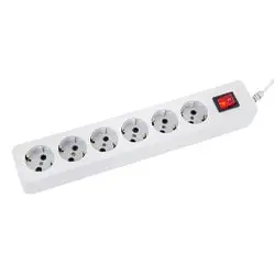 شش خانه ارت دار پارت الکتریک با کابل 5 متری مدل نیک PRT 992