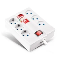 محافظ دیجیتال شش خانه پارت الکتریک با کابل 5 متری مدل PRT 2160