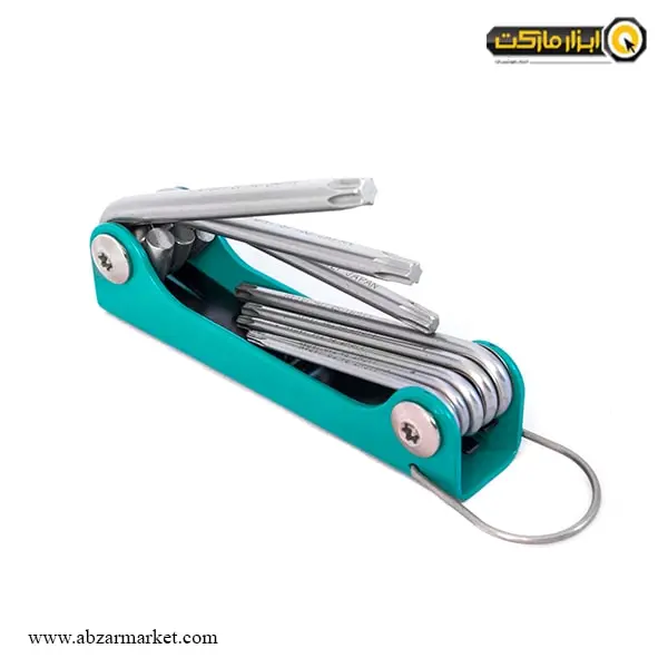 آچار آلن ستاره ای لایت چاقویی 8 عددی مدل TX-3308