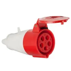 سوکت صنعتی پارت الکتریک مادگی سیار سه فاز 5x16 مدل PRT 585