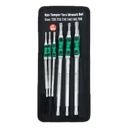 ست آچار آلن ستاره ای جانزوی بازویی 6 عددی مدل H08W106S