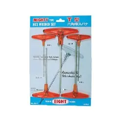 ست آچار آلن شش گوش ایت دسته T بلند 5 عددی مدل 018-1