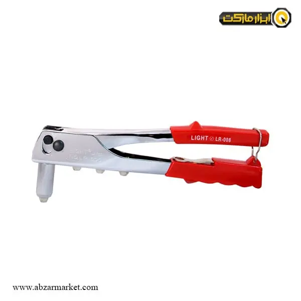 انبر پرچ لایت مدل LR-008 انبر پرچ لایت مدل LR-008