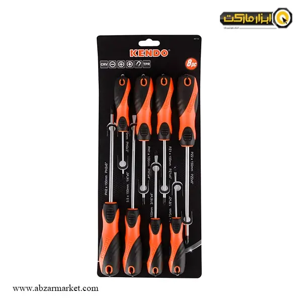 ست پیچ گوشتی کندو 8 عددی مدل KE-85115 ست پیچ گوشتی کندو 8 عددی مدل KE-85115