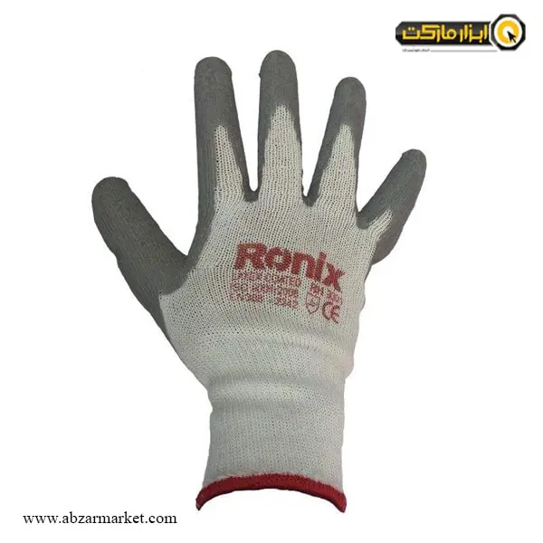 دستکش کار رونیکس لاتکس مدل RH-9001-مجموعه ( 2 جفتی )