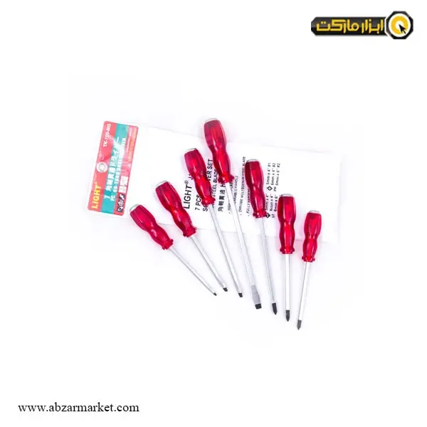 ست پیچ گوشتی ضربه خور لایت 7 عددی مدل TK-700-MO ست پیچ گوشتی ضربه خور لایت 7 عددی مدل TK-700-MO