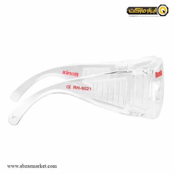 عینک ایمنی رونیکس سفید مدل RH-9021
