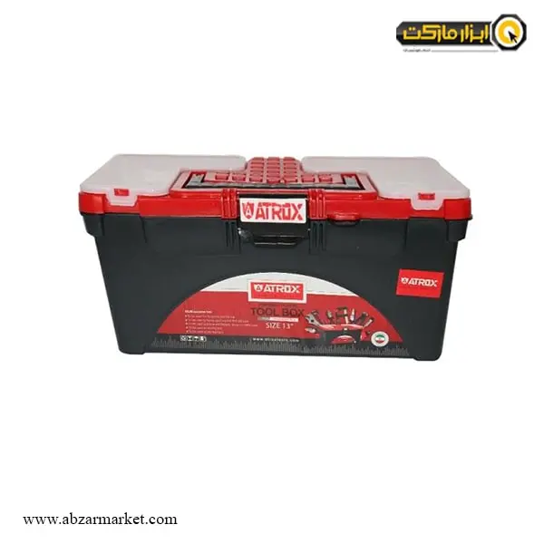 جعبه ابزار پلاستیکی آتروکس 13 اینچ مدل ATR13 جعبه ابزار پلاستیکی آتروکس 13 اینچ مدل ATR13