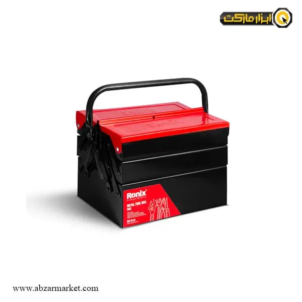 جعبه ابزار فلزی رونیکس 30 سانتی متر مدل RH-9124