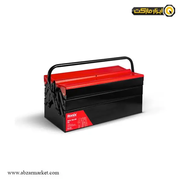 جعبه ابزار فلزی رونیکس 50 سانتی متر مدل RH-9108