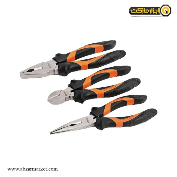 ست انبردست، سیم چین و دم باریک کندو مدل 85101