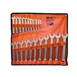 ست آچار یک سر تخت یک سر رینگ تراست 22 عددی مدل C-22PCS-SET