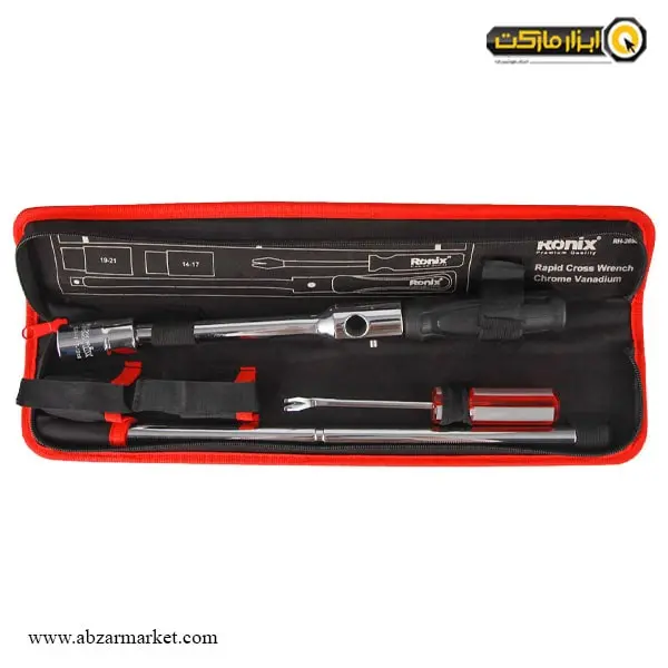 ست آچار چرخ رونیکس مدل RH-2690 ست آچار چرخ رونیکس مدل RH-2690