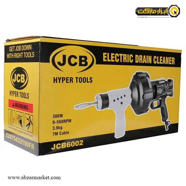 لوله بازکن فنری برقی JCB مدل JCB6002