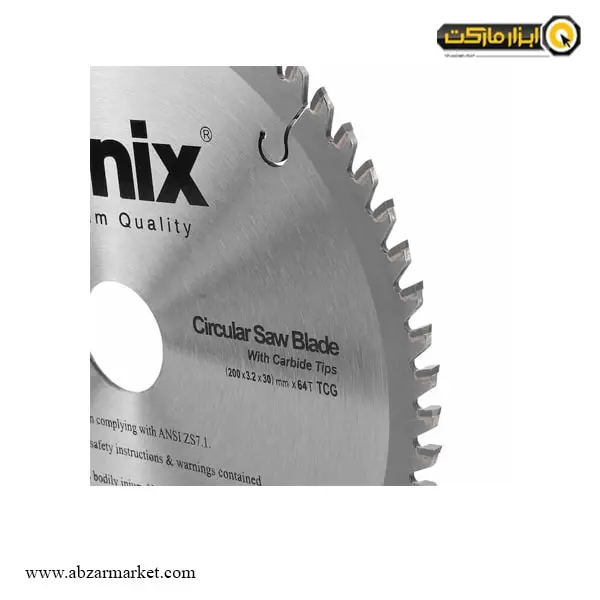 تیغ اره الماسه MDF رونیکس 200x64 مدل RH-5107 تیغ اره الماسه MDF رونیکس 200x64 مدل RH-5107