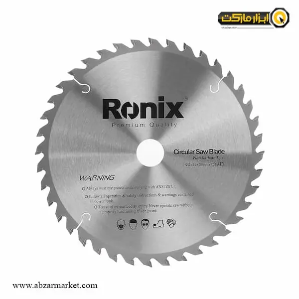 تیغ اره الماسه چوب بر رونیکس 250x40 مدل RH-5109 تیغ اره الماسه چوب بر رونیکس 250x40 مدل RH-5109