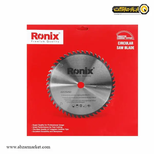 تیغ اره الماسه چوب بر رونیکس 250x40 مدل RH-5109 تیغ اره الماسه چوب بر رونیکس 250x40 مدل RH-5109