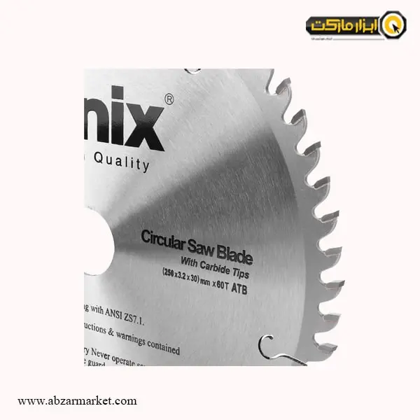 تیغ اره الماسه چوب بر رونیکس 250x60 مدل RH-5110