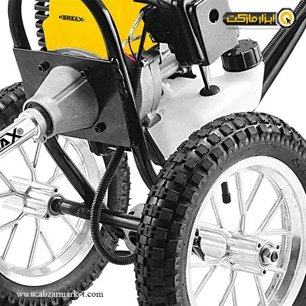 علف زن کالسکه ای بنزینی کنزاکس مدل KHM-152