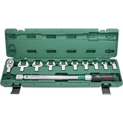 ست آچار ترکمتر تقه ای سری خور 14x18 جانزوی 11 عددی 200-40 نیوتن مدل T30200NS