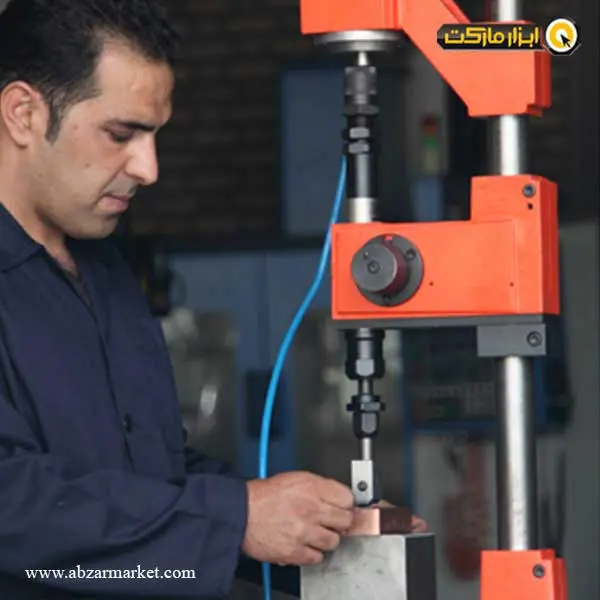 پرس مارک زنی ضربه ای پنوماتیک ایران پتک مدل ZB-2035