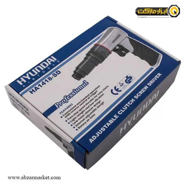 پیچ گوشتی بادی هیوندای هفت تیری مدل HA1418-SD پیچ گوشتی بادی هیوندای هفت تیری مدل HA1418-SD