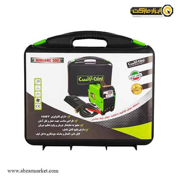 اینورتر جوشکاری ایران ترانس 200 آمپر مدل Mini Arc200 New