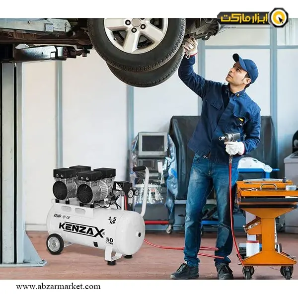 پمپ باد سایلنت کنزاکس 50 لیتری مدل KACS-150