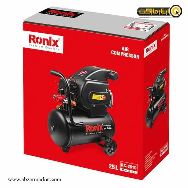 کمپرسور باد 25 لیتری رونیکس مدل RC-2510