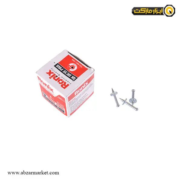 میخ و چاشنی رونیکس بسته 100 عددی مدل RH-80