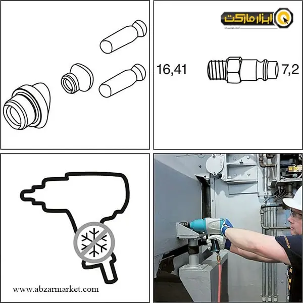 بکس بادی هازت 3/4 اینچ مدل 9013SPC بکس بادی هازت 3/4 اینچ مدل 9013SPC