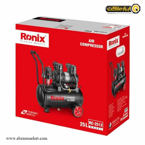 پمپ باد سایلنت رونیکس 25 لیتری مدل RC-2512