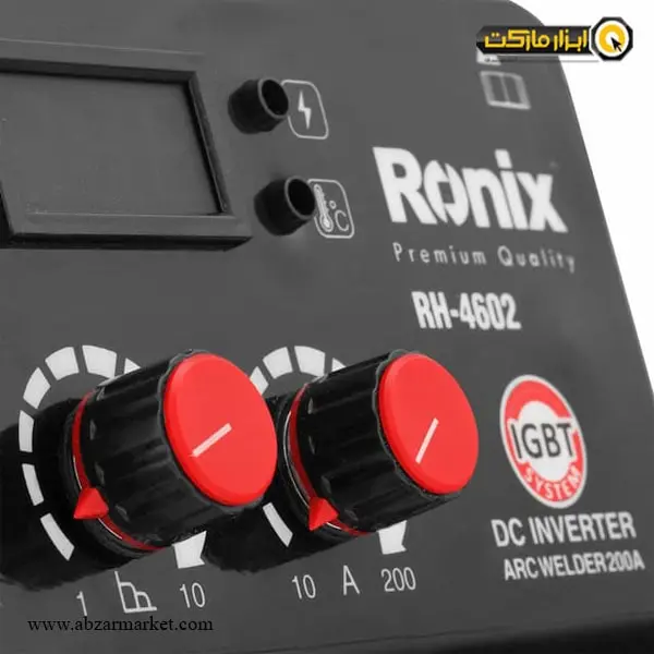  اینورتر جوشکاری رونیکس 200 آمپر مدل RH-4602