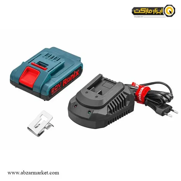 دریل پیچ گوشتی شارژی رونیکس مدل 8900 براشلس 20 ولت