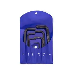 ست آچار آلن شش گوش لایت کوتاه 10 عددی مدل PS1.5-10