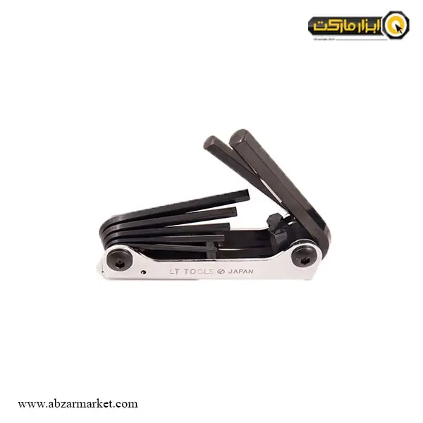 آچار آلن شش گوش لایت چاقویی 7 عددی مدل 1-009