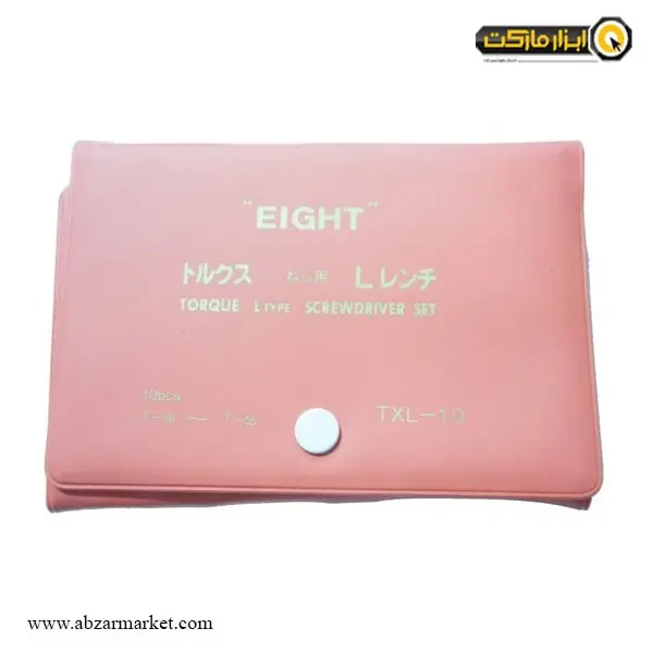 ست آچار آلن ستاره ای ایت کوتاه 10 عددی مدل TXL-10
